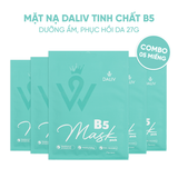 Combo 5 Mặt nạ Daliv tinh chất B5 dưỡng ẩm, phục hồi da 27g