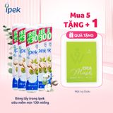 Combo 5 Bông tẩy trang Ipek siêu mềm mịn 130 miếng