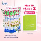 Combo 10 Bông tẩy trang Ipek siêu mềm mịn 130 miếng