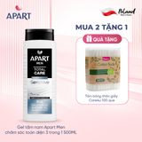 Tắm, gội, rửa mặt dành cho Nam 3 trong 1 chăm sóc toàn diện Apart Men Total Care Protect 500ml