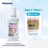 Nước súc miệng Pierrot Chlorhexidine kháng khuẩn 250ML