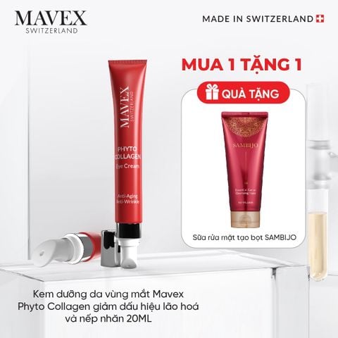 Kem dưỡng da vùng mắt Mavex Phyto Collagen giảm dấu hiệu lão hoá và nếp nhăn 20ML