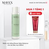 Nước cân bằng Mavex Sebo Balance cho da dầu mụn 200ML