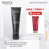 Sữa rửa mặt Mavex La Perla Nera than hoạt tính làm sạch sâu, săn chắc da 150ML