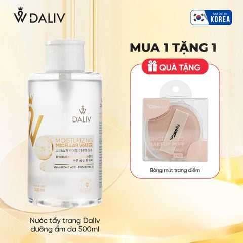 Nước tẩy trang Daliv dưỡng ẩm da 500ML