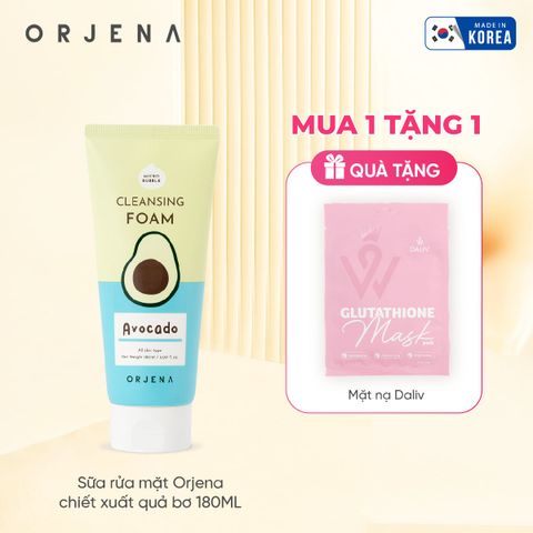 Sữa rửa mặt Orjena chiết xuất quả bơ 180ML