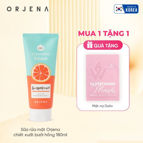Sữa rửa mặt Orjena chiết xuất bưởi hồng 180ML