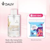 Nước tẩy trang Daliv dưỡng ẩm da 500ML