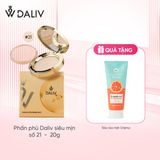 Phấn phủ Daliv siêu mịn số 21 20g