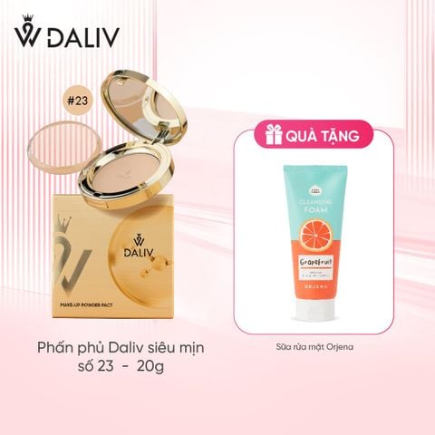 Phấn phủ Daliv siêu mịn số 23 20g