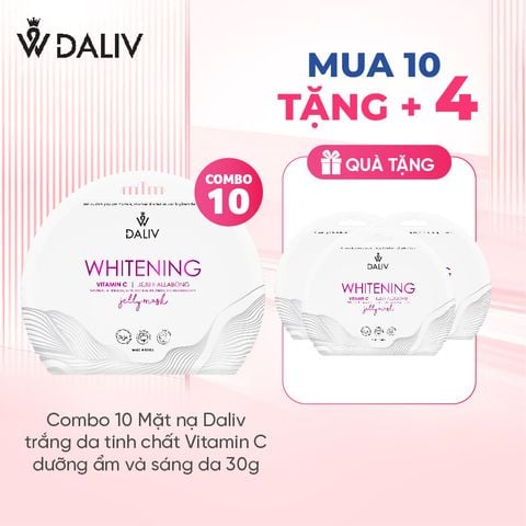 Mặt nạ Daliv trắng da tinh chất Vitamin C dưỡng ẩm và sáng da 30g