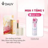 Son dưỡng môi Daliv Silky Glow màu hồng dưỡng ẩm làm mềm môi 4.5g