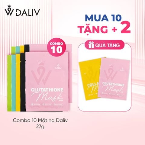 Combo 10 mặt nạ Daliv