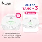 Combo 10 Mặt nạ Daliv nâng cơ tinh chất Vitamin A ngăn ngừa lão hóa 30g
