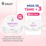 Combo 10 Mặt nạ Daliv trắng da tinh chất Vitamin C dưỡng ẩm và sáng da 30g