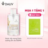 Nước tẩy trang Daliv dưỡng ẩm da 500ML