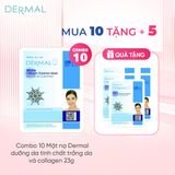 Mặt nạ Dermal dưỡng da tinh chất trắng da và collagen 23g