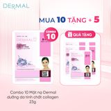 Mặt nạ Dermal dưỡng da tinh chất collagen 23g