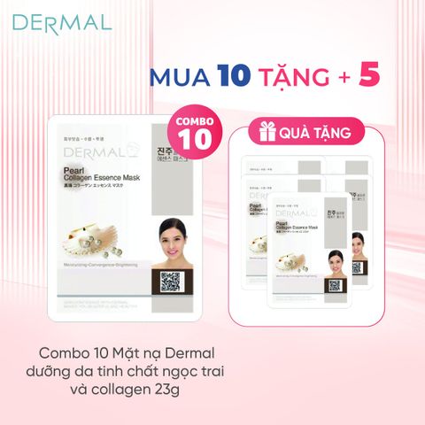 Mặt nạ Dermal dưỡng da tinh chất ngọc trai và collagen 23g