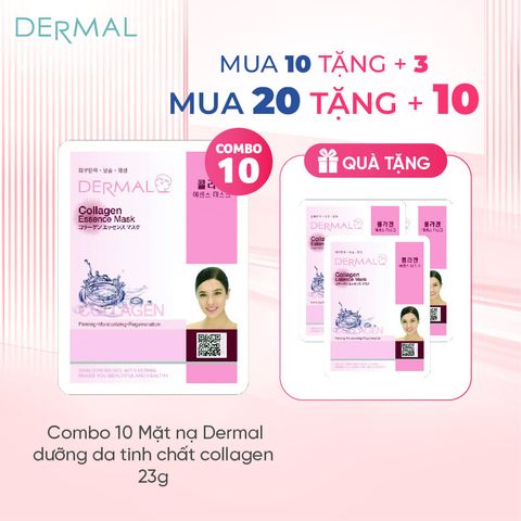 Mặt nạ Dermal dưỡng da tinh chất collagen 23g