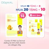 Mặt nạ Dermal dưỡng da tinh chất vitamin và collagen 23g
