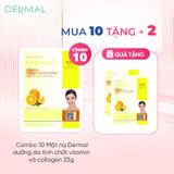 Mặt nạ Dermal dưỡng da tinh chất vitamin và collagen 23g