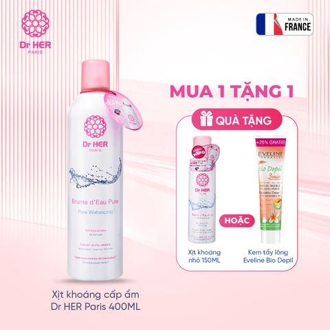 Xịt khoáng cấp ẩm Dr HER Paris 400ML