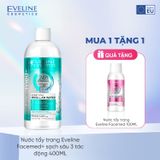 Nước tẩy trang Eveline Facemed+ sạch sâu 3 tác động 400ML