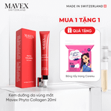 [Tặng BTT Care4u] Kem dưỡng da vùng mắt Mavex Phyto Collagen giảm dấu hiệu lão hoá và nếp nhăn 20ML