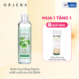 [Tặng BTT Skinlovers 80M] Nước hoa hồng Orjena chiết xuất rau má điều tiết bã nhờn và làm dịu da 250ML