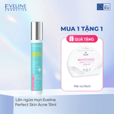 [Tặng mặt nạ Daliv] Lăn ngừa mụn Eveline Perfect Skin Acne kháng khuẩn và làm dịu da 15ML