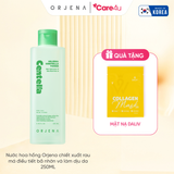 Nước hoa hồng Orjena chiết xuất rau má điều tiết bã nhờn và làm dịu da 250ML (mới)