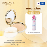 [Tặng xịt khoáng Dr HER] Phấn phủ Skinlovers Blooming ngọc trai siêu mịn số 21_22g