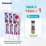 Gel đánh răng trẻ em Pierrot Piwy hương dâu tây 75ML