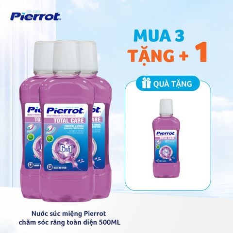 Nước súc miệng Pierrot chăm sóc răng toàn diện 500ML
