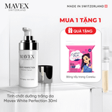 [Tặng BTT Care4u] Tinh chất dưỡng trắng da Mavex White Perfection giảm dấu hiệu lão hoá, mờ thâm 30ML