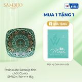 Phấn nước SAMBIJO siêu mịn tinh chất Caviar SPF50+/PA++++ 15g