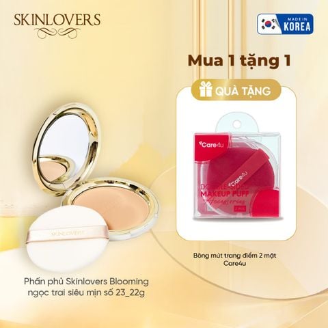 Phấn phủ Skinlovers Blooming ngọc trai siêu mịn số 23_22g