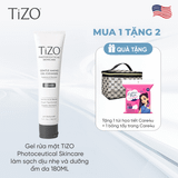 [Tặng 1 bông + 1 túi Care4u] Gel rửa mặt TiZO Photoceutical Skincare làm sạch dịu nhẹ và dưỡng ẩm da 180ML