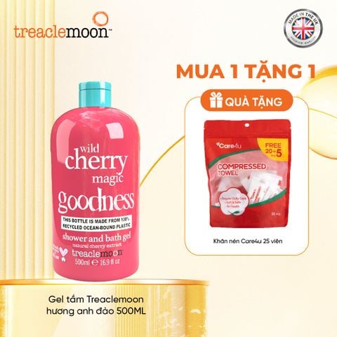 Gel tắm Treaclemoon hương anh đào 500ML