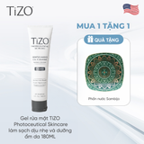 Gel rửa mặt TiZO Photoceutical Skincare làm sạch dịu nhẹ và dưỡng ẩm da 180ML