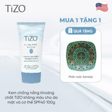 Kem chống nắng khoáng chất TiZO không màu cho da mặt và cơ thể SPF40 100g