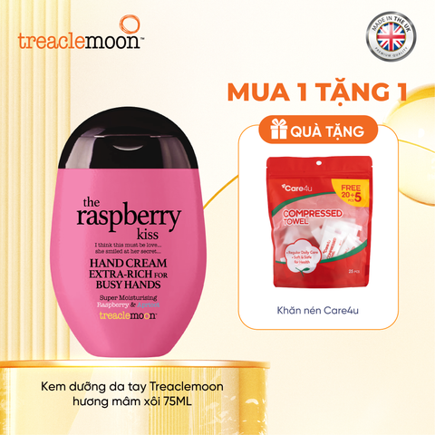 Kem dưỡng da tay Treaclemoon hương mâm xôi 75ML