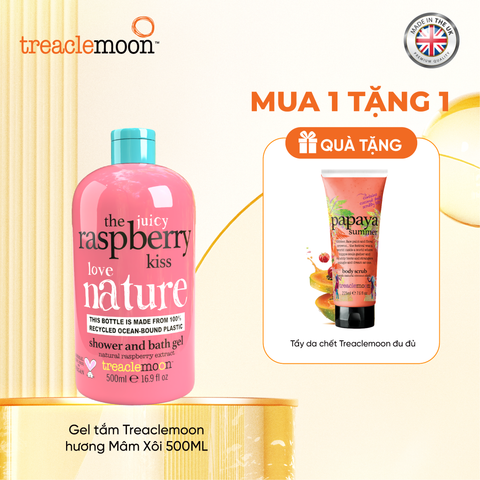 Gel tắm Treaclemoon hương mâm xôi 500ML