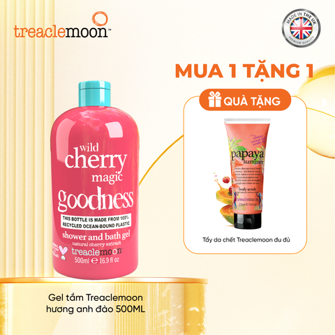 Gel tắm Treaclemoon hương anh đào 500ML