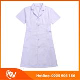  Áo Blouse Màu Trắng ngắn tay 