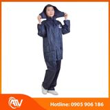  Áo mưa bộ vải dù 2 lớp cao cấp 