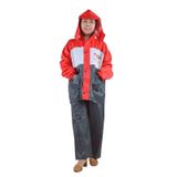  Áo mưa bộ vải dù phối màu 