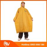  Áo mưa cánh dơi vải dù màu cam 