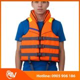  Áo phao cứu sinh mút có cổ và phản quang 